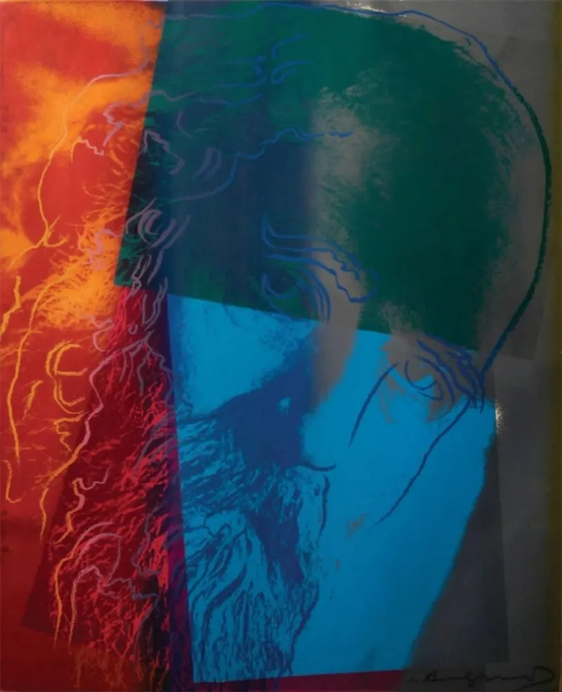 Screenprint Warhol - Martin Buber (FS II.228) Trial Proof