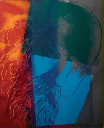 Screenprint Warhol - Martin Buber (FS II.228) Trial Proof