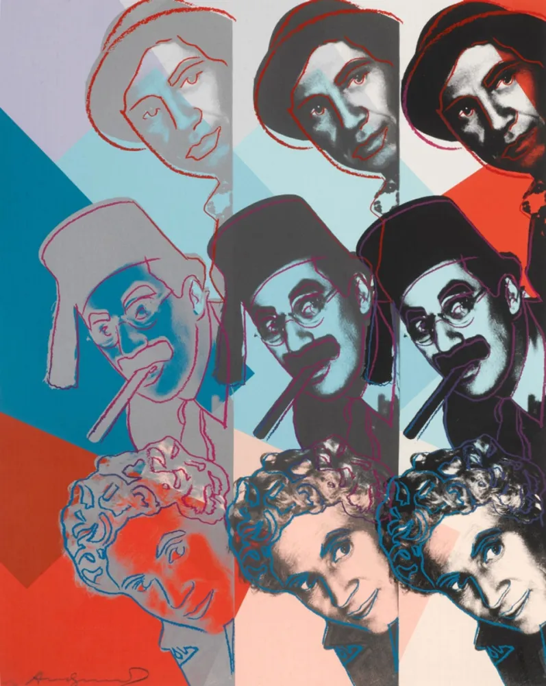 Screenprint Warhol - Marx Brothers (FS II.232)