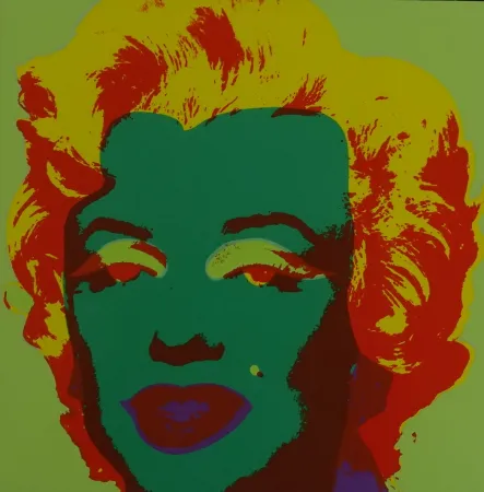 Screenprint Warhol - Marylin monroe