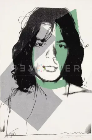 Screenprint Warhol - Mick Jagger 138