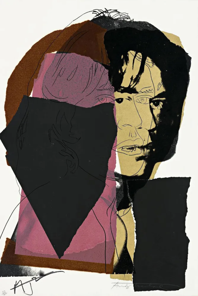 Screenprint Warhol - Mick Jagger 139