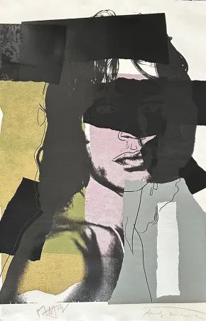 Screenprint Warhol - Mick Jagger (FS II.145)