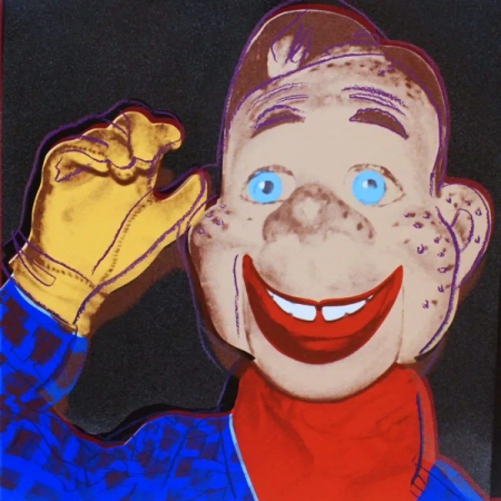 Screenprint Warhol - MYTHS: HOWDY DOODY FS II.263