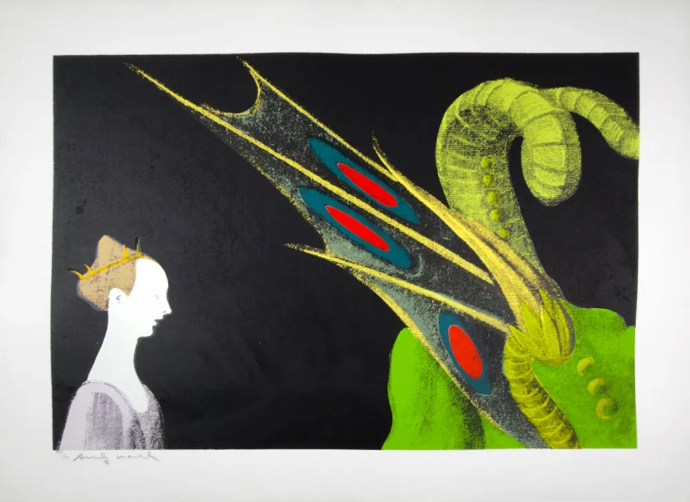 Screenprint Warhol - Paolo Uccello, St. George and the Dragon 324