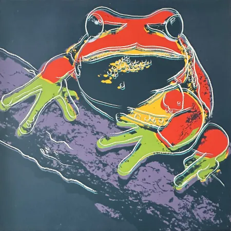 Screenprint Warhol - Pine Barrens Tree Frog (FS II.294)