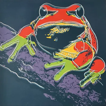 Screenprint Warhol - Pine Barrens Tree Frog (FS II.294)