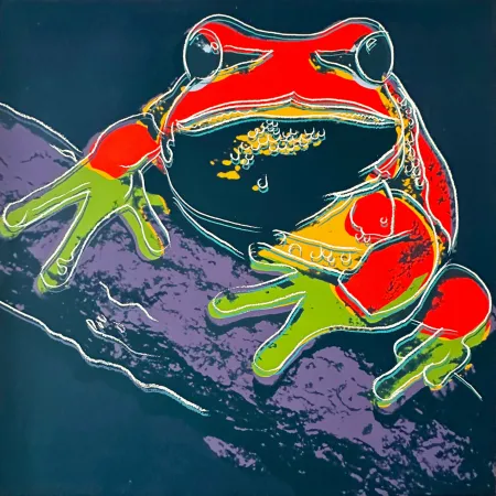 Screenprint Warhol - Pine Barrens Tree Frog (FS II.294)