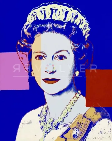 Screenprint Warhol - Queen Elizabeth II 337
