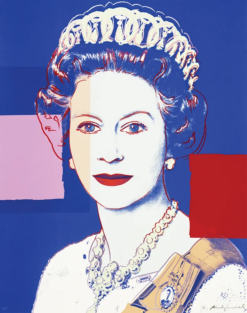 Screenprint Warhol - Queen Elizabeth II 337