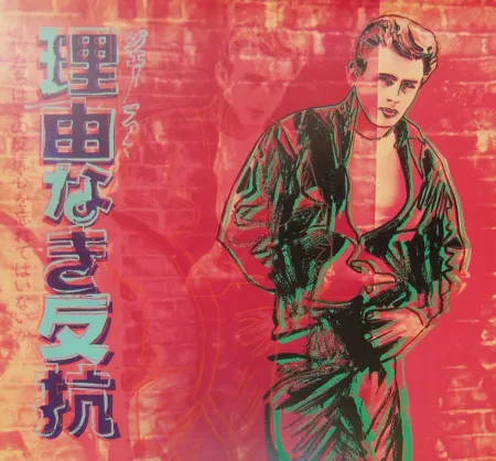 Screenprint Warhol - Rebel Without A Cause (James Dean) (FS II.355)