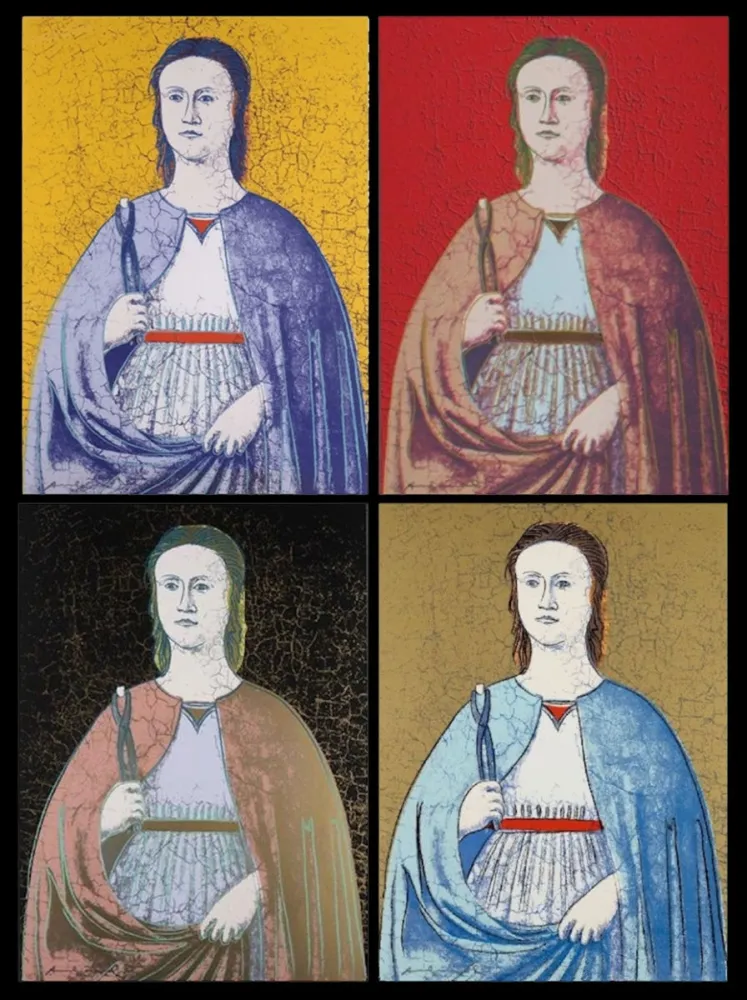 Screenprint Warhol - Saint Apollonia Complete Portfolio