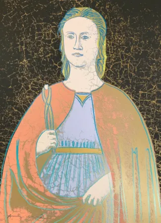 Screenprint Warhol - Saint Apollonia (F. & S. II.331)