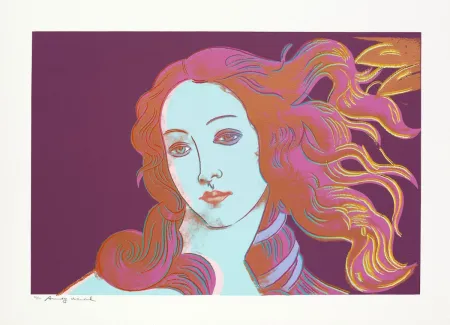 Screenprint Warhol - Sandro Botticelli, Birth of Venus, 1482 (FS II.317)