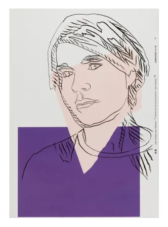 Screenprint Warhol - Self-Portrait