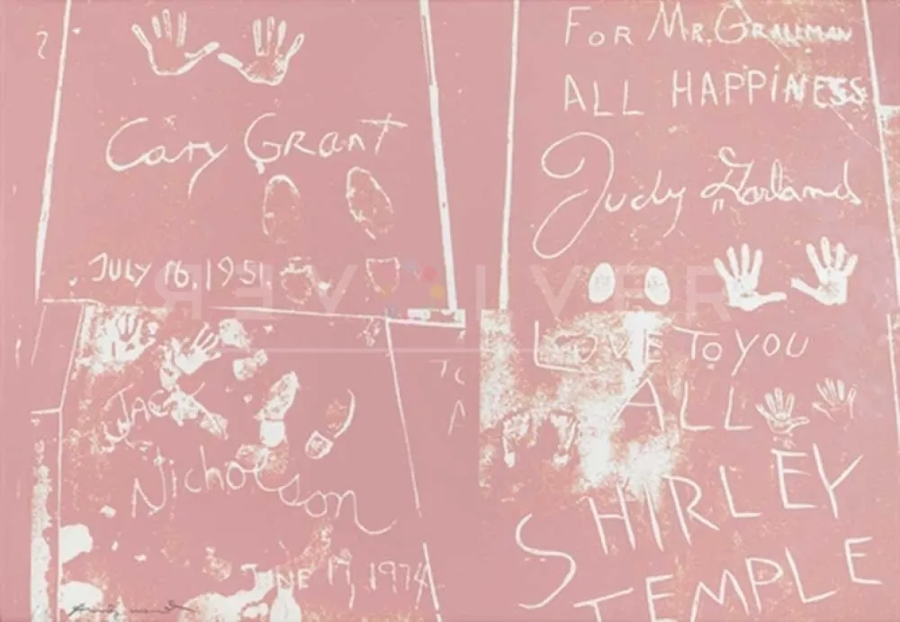 Screenprint Warhol - Sidewalk (FS II. 304)