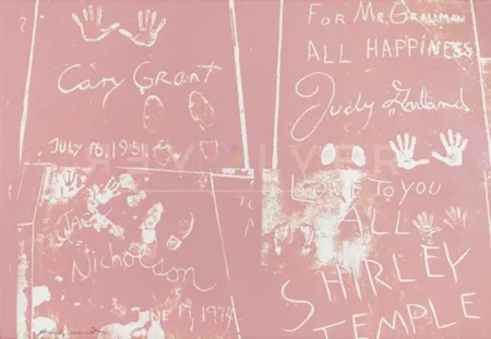 Screenprint Warhol - Sidewalk (FS II.304) 