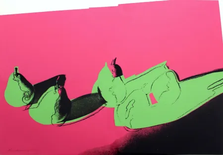 Screenprint Warhol - Space Fruit: Pears (FS II.203)