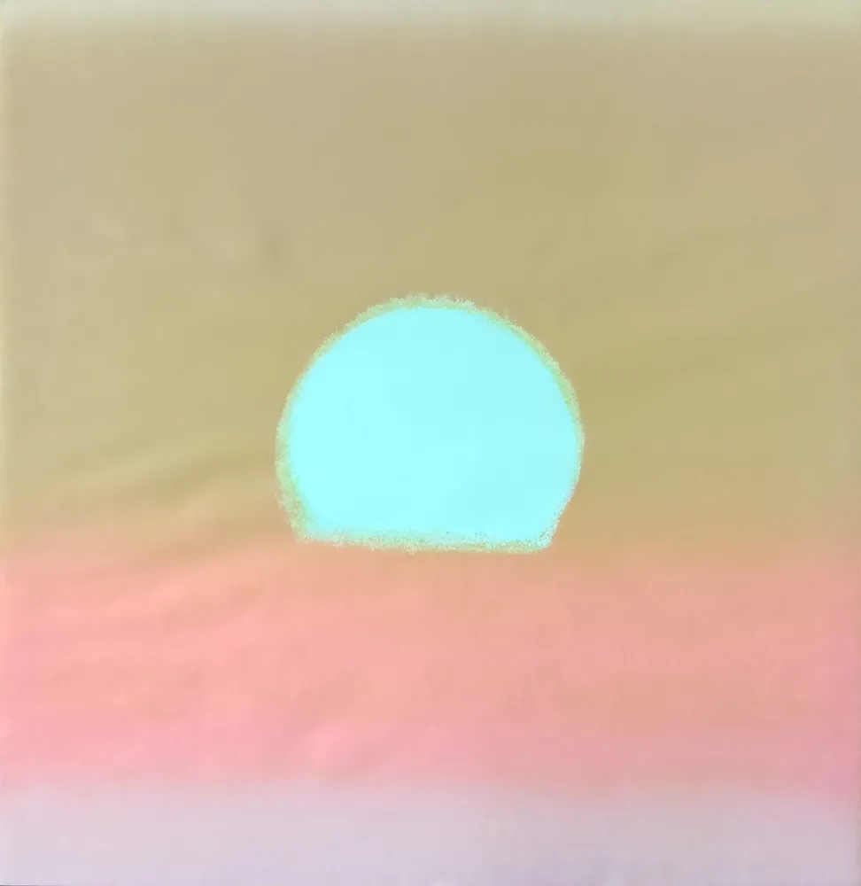 Screenprint Warhol - Sunset 88 (FS II.88) (Unique)