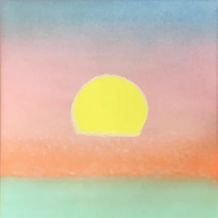 Screenprint Warhol - Sunset (FS II.85) (Unique