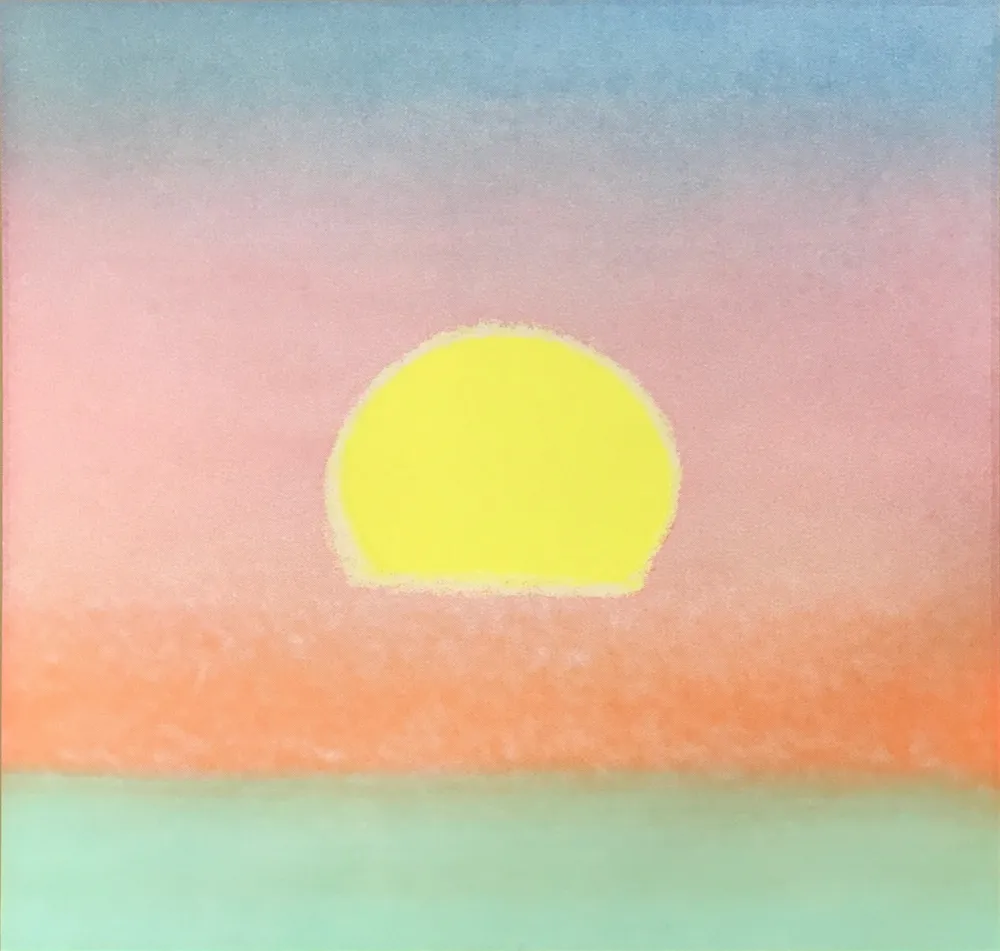 Screenprint Warhol - Sunset (FS II.85) (Unique)