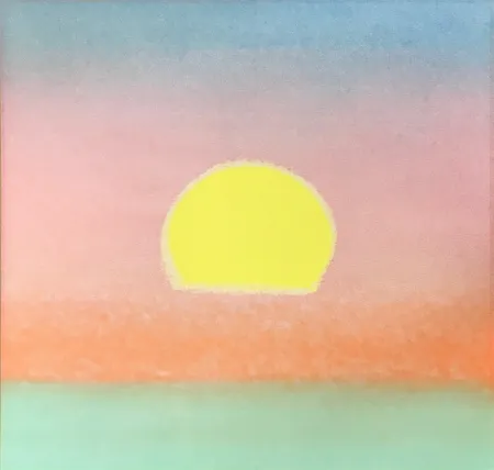 Screenprint Warhol - Sunset (FS II.85) (Unique)