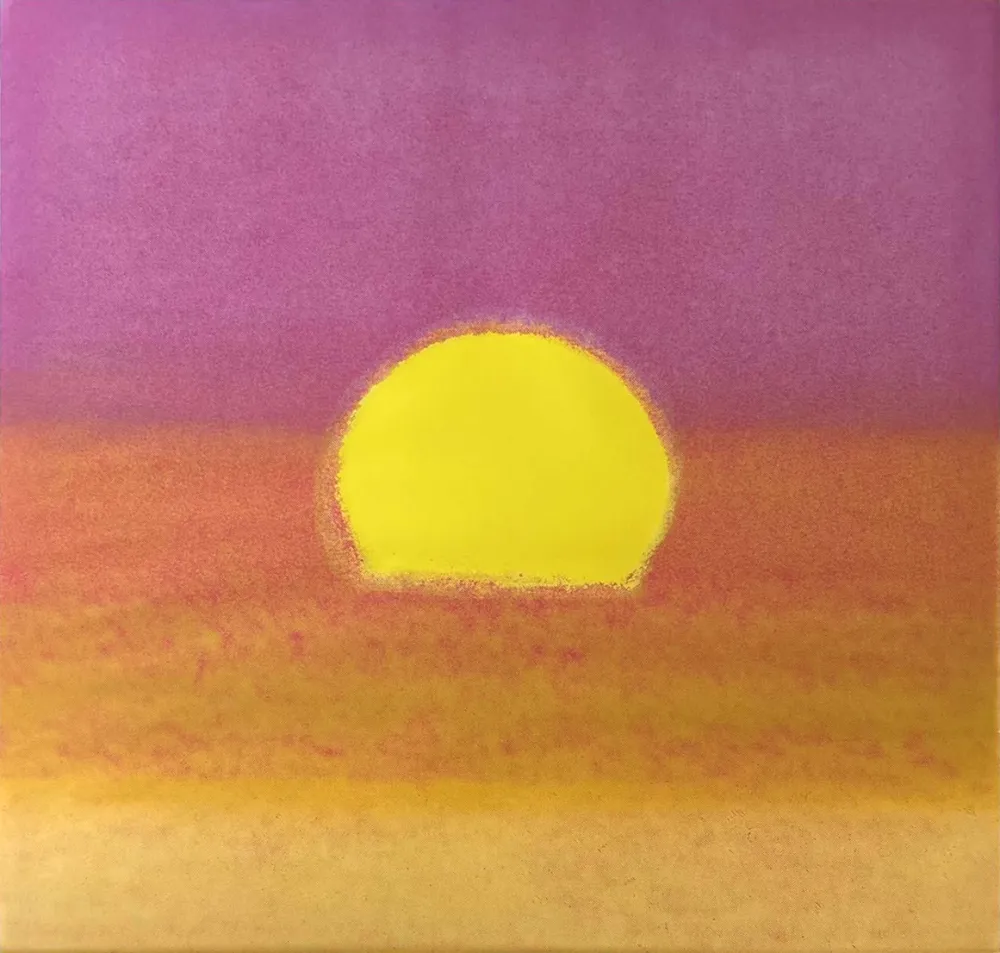 Screenprint Warhol - Sunset (FS II.88) (Unique)