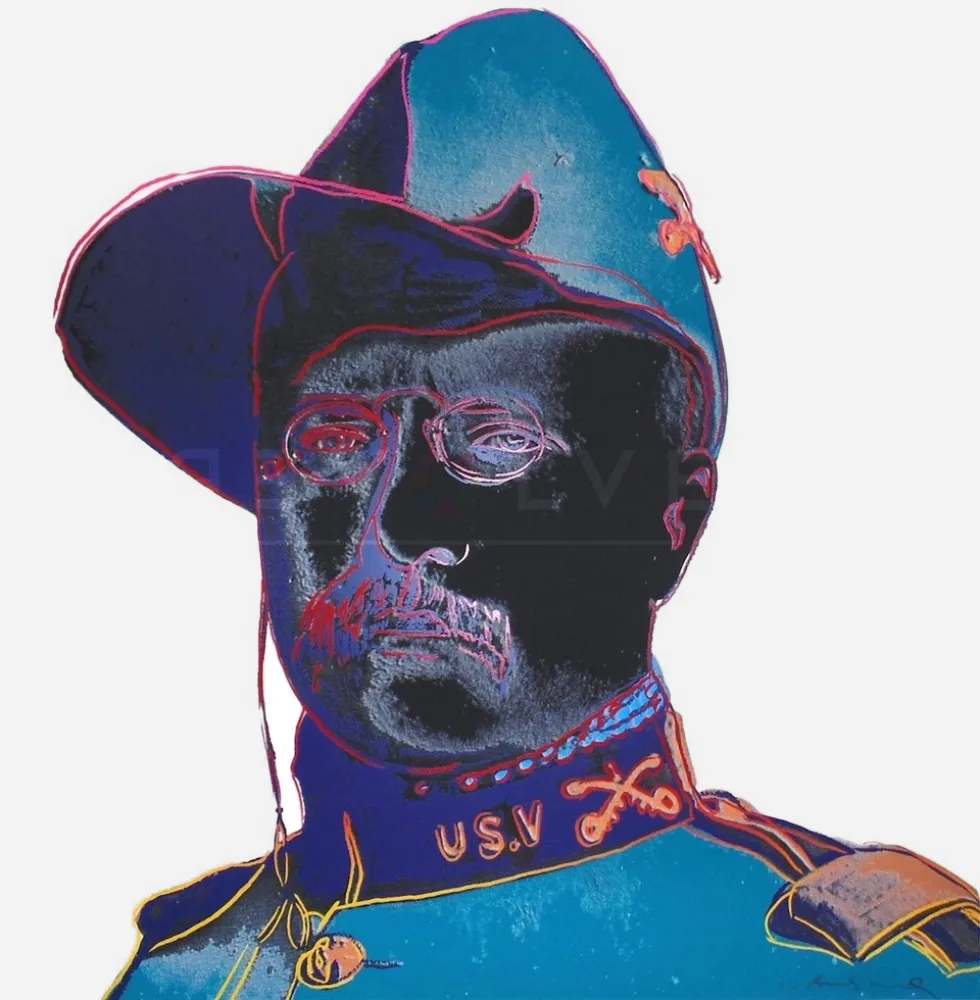 Screenprint Warhol - Teddy Roosevelt (FS II.386)