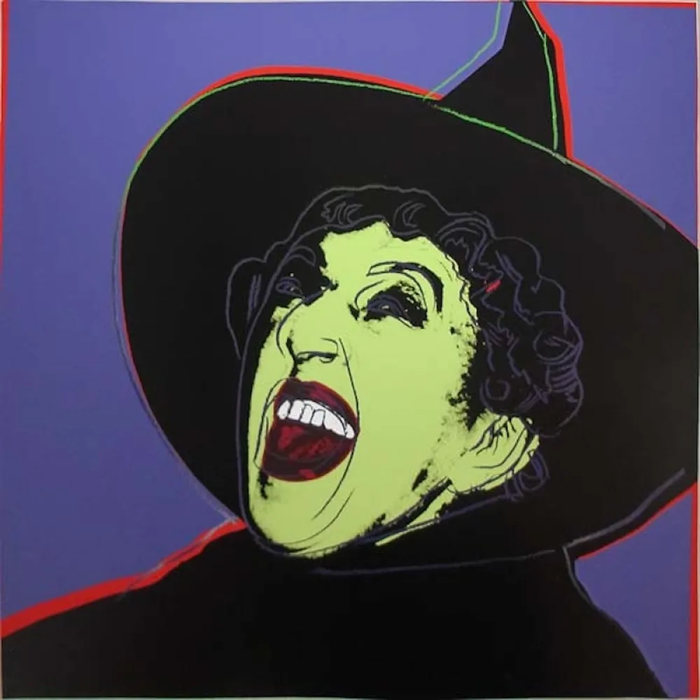 Screenprint Warhol - The Witch, II.261 from MYTHS