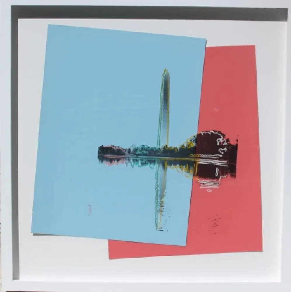 Screenprint Warhol - Tidal Basin-Washington Post