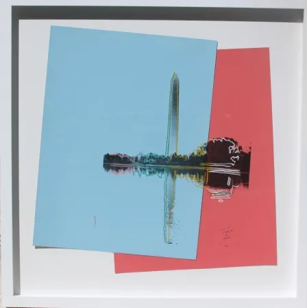 Screenprint Warhol - Tidal Basin-Washington Post