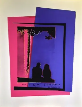 Screenprint Warhol - Tidal Basin-Washington Post