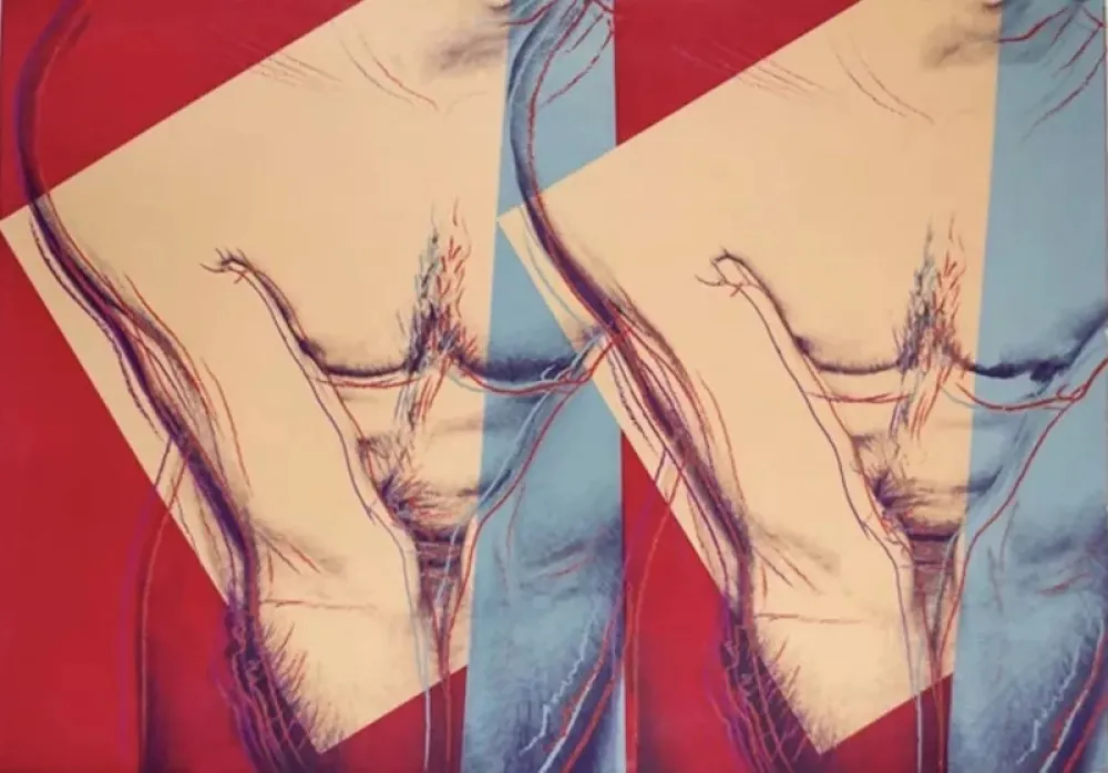 Screenprint Warhol - Torso (Double)