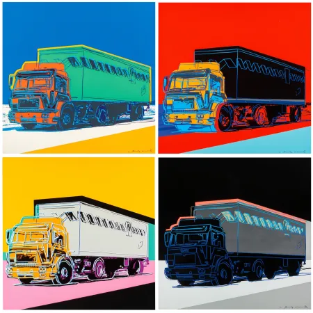Screenprint Warhol - Truck Complete Portfolio