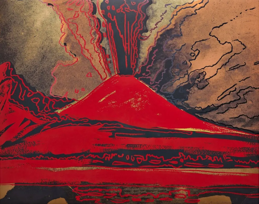 Screenprint Warhol - Vesuvius (FS II.365)