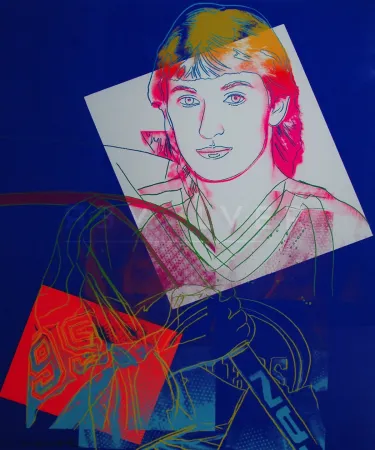 Screenprint Warhol - Wayne Gretzky (FS II.306)