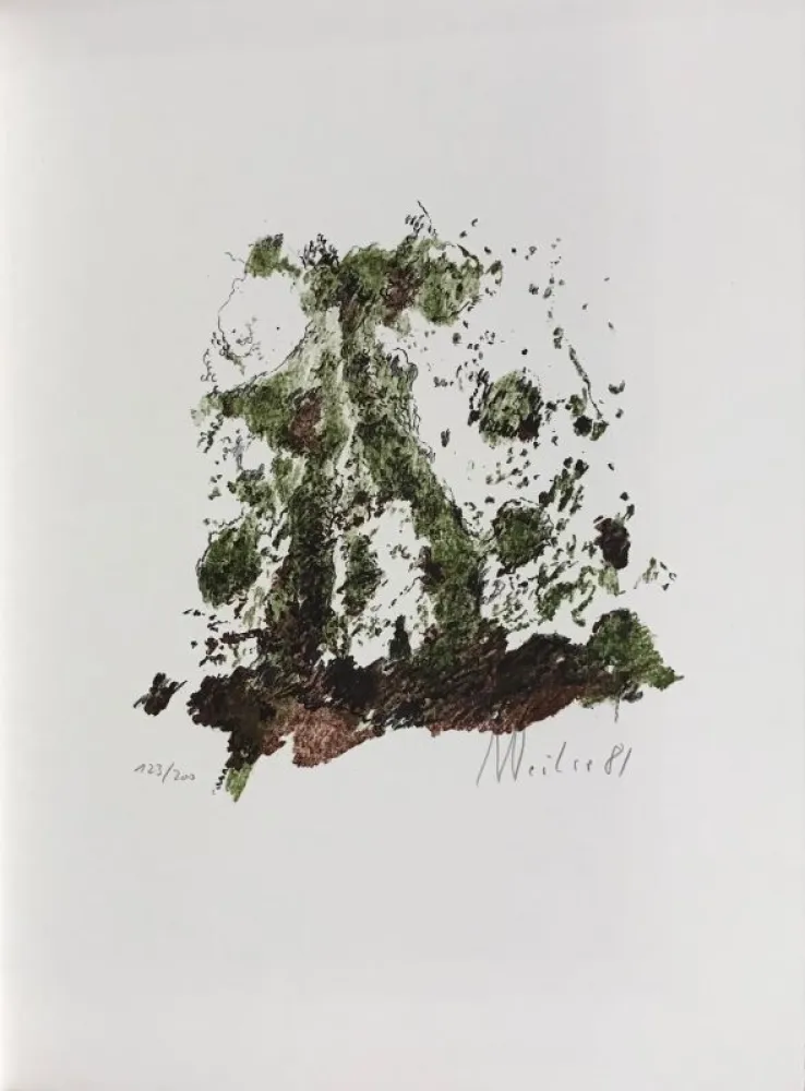 Lithograph Weiler - Erker-Treffen 4