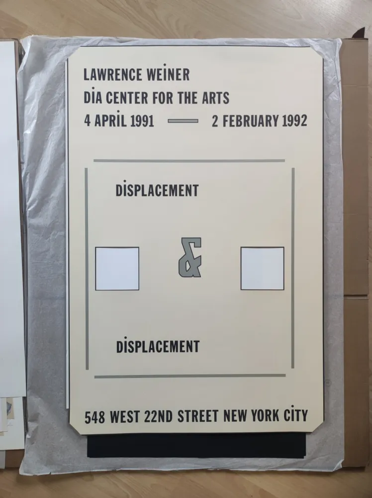 Screenprint Weiner - With a relation to the various things brought to light.