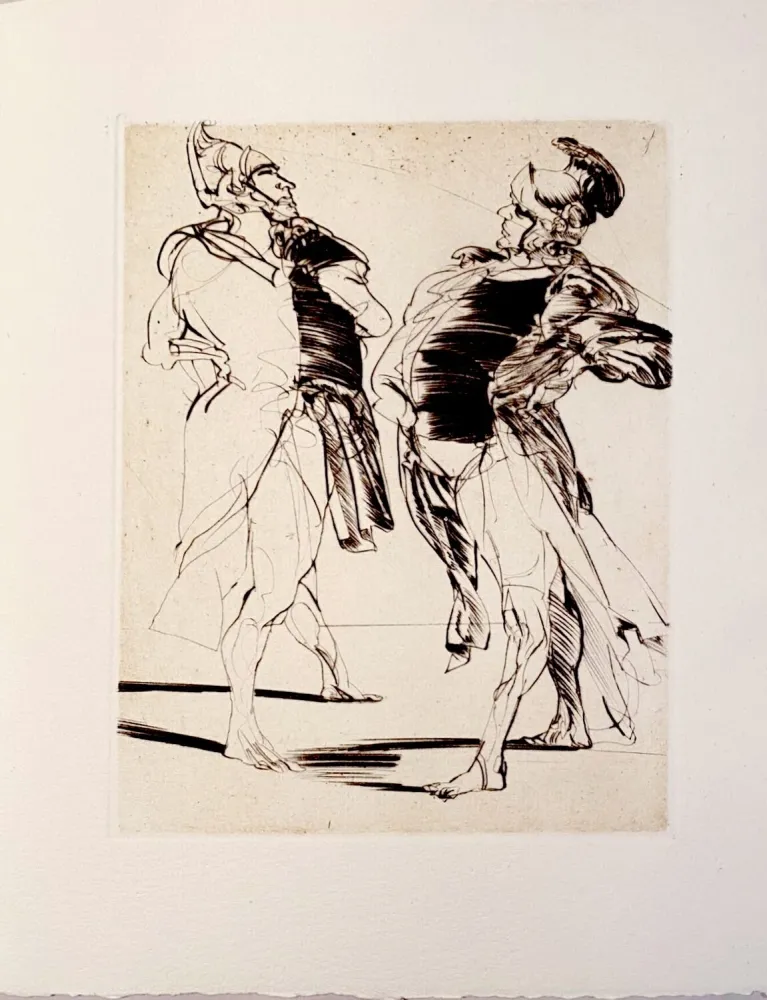 Drypoint Weisbuch - Horace