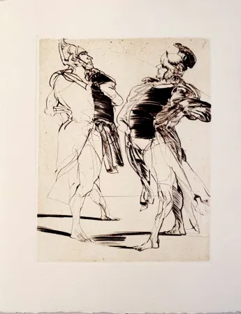 Drypoint Weisbuch - Horace