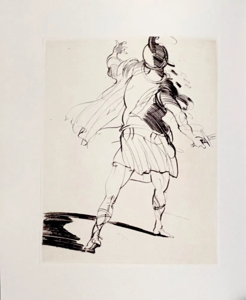 Drypoint Weisbuch - Horace