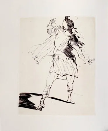 Drypoint Weisbuch - Horace