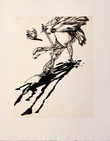 Drypoint Weisbuch - Horace