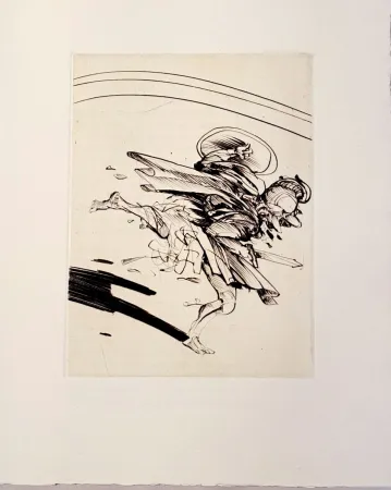 Drypoint Weisbuch - Horace