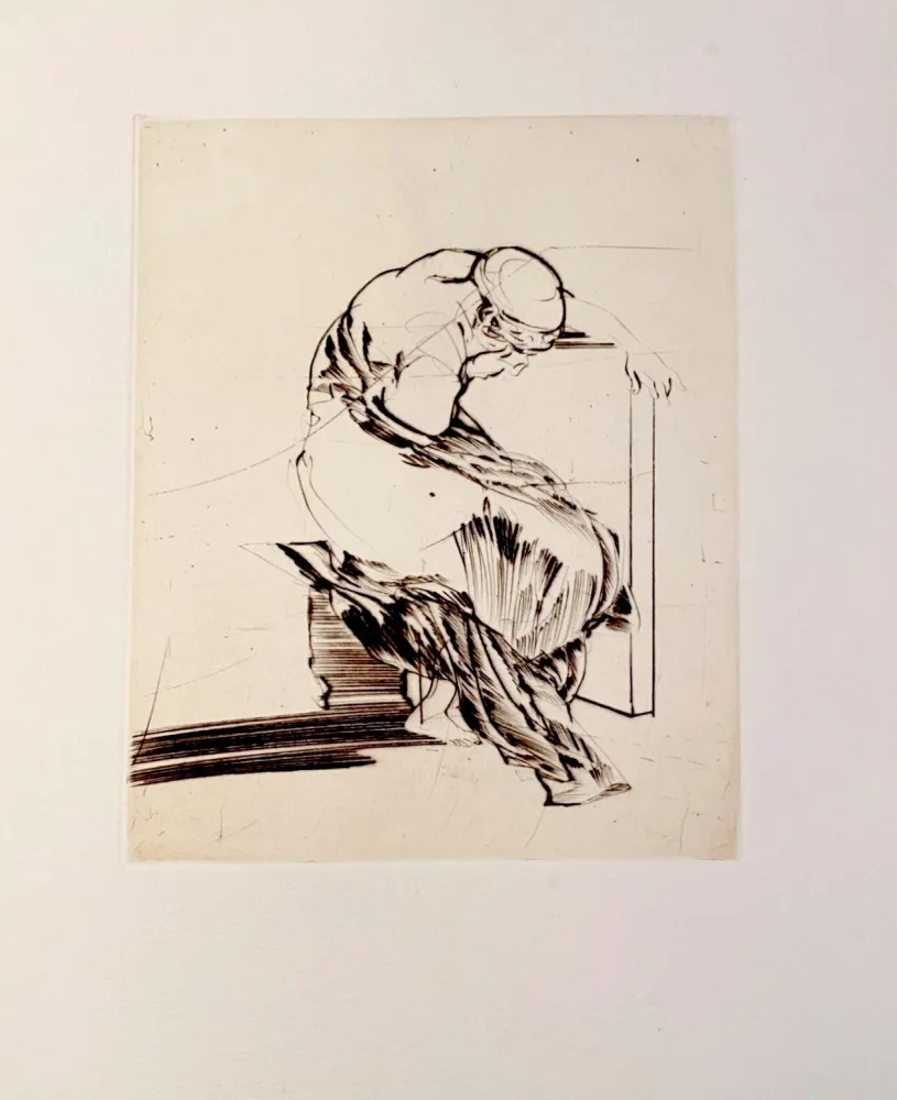 Drypoint Weisbuch - Horace