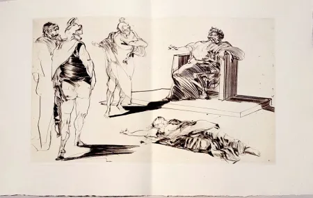 Drypoint Weisbuch - Horace