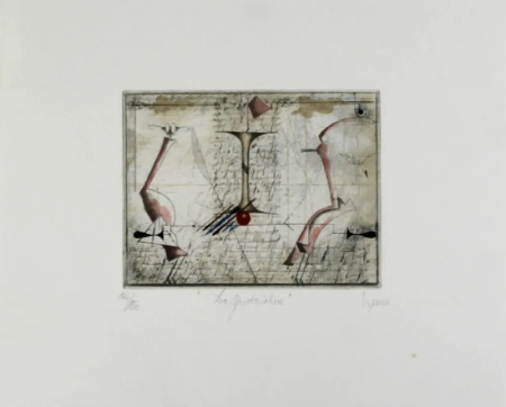 Etching Werner - Die Geistreichen