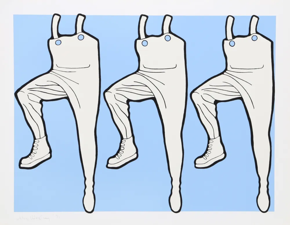 Screenprint Wesley - What’s Going on in the Halls?