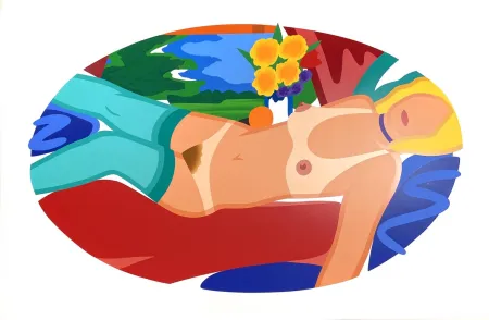 Screenprint Wesselmann - Beautiful Bedroom Kate