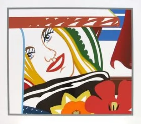 Screenprint Wesselmann - Bedroom Face #41